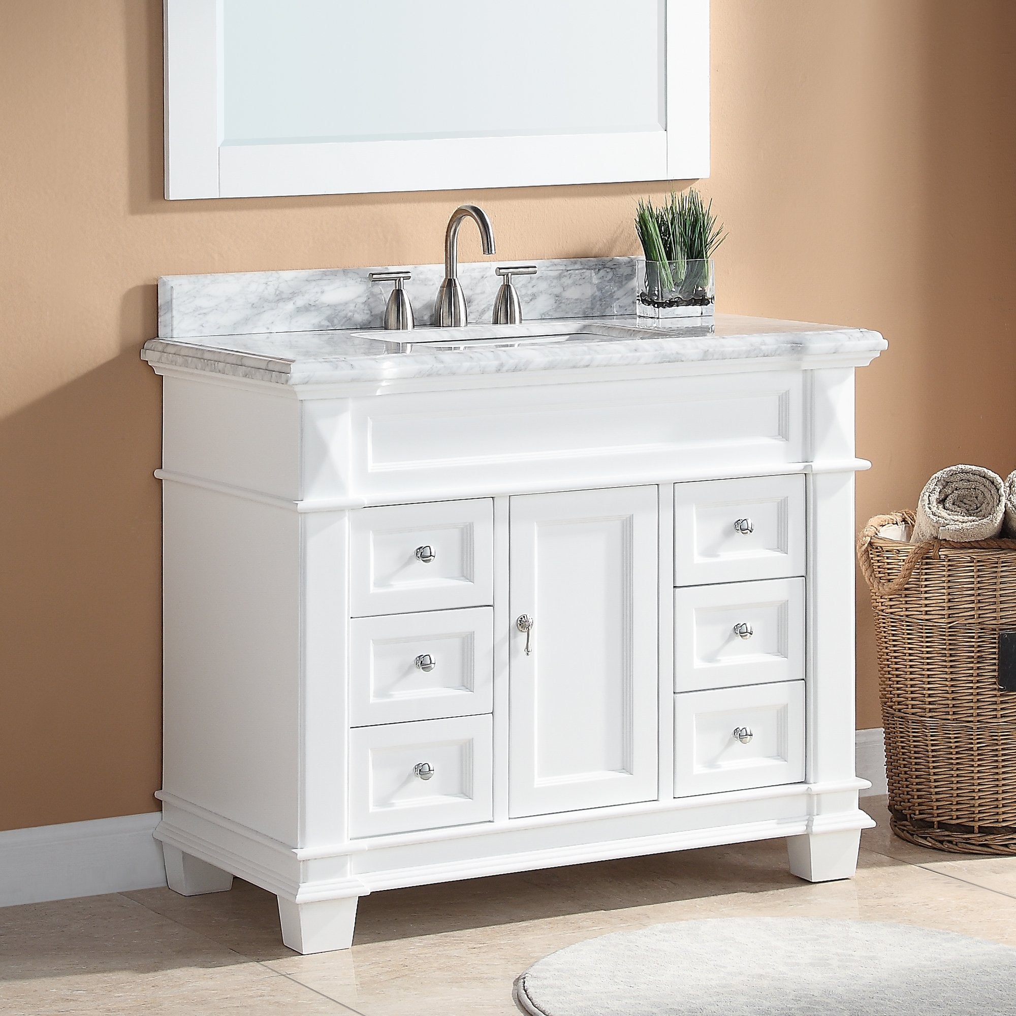 1917 Series 42in. Bathroom Vanity Cabinet Set