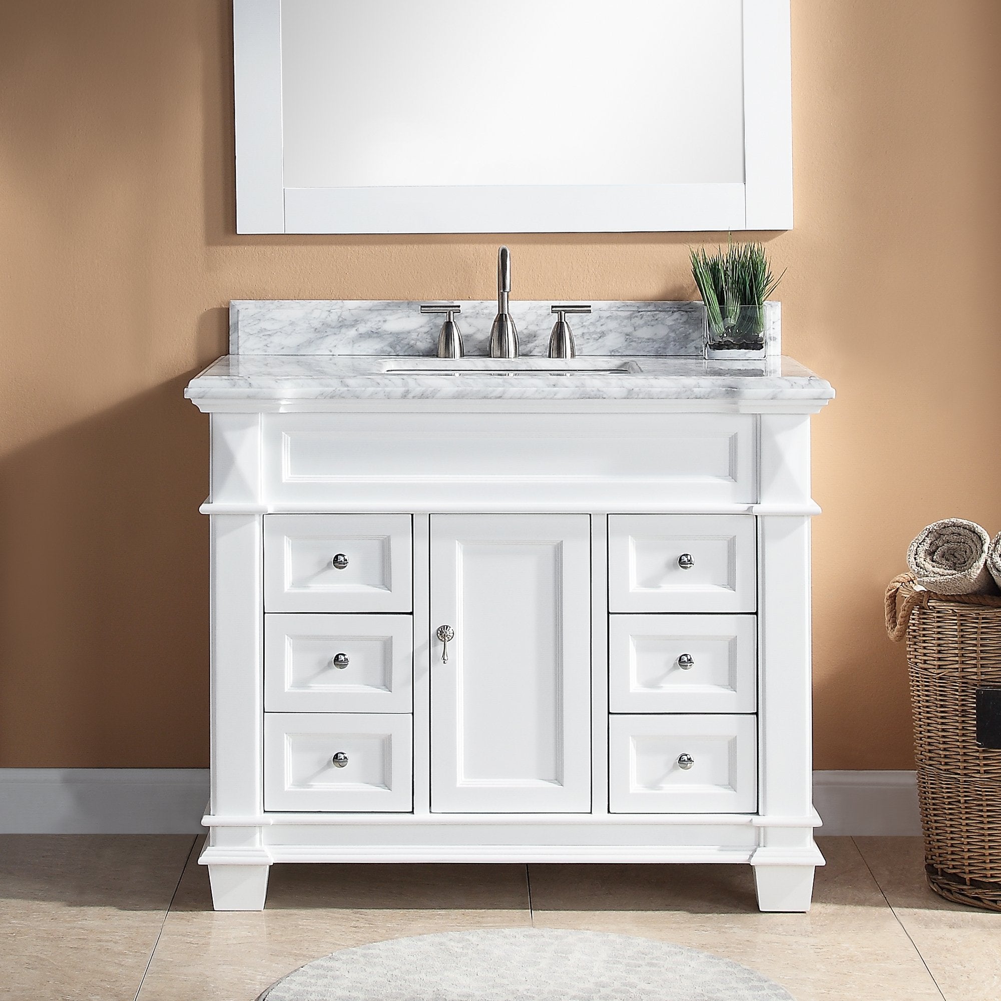 1917 Series 42in. Bathroom Vanity Cabinet Set