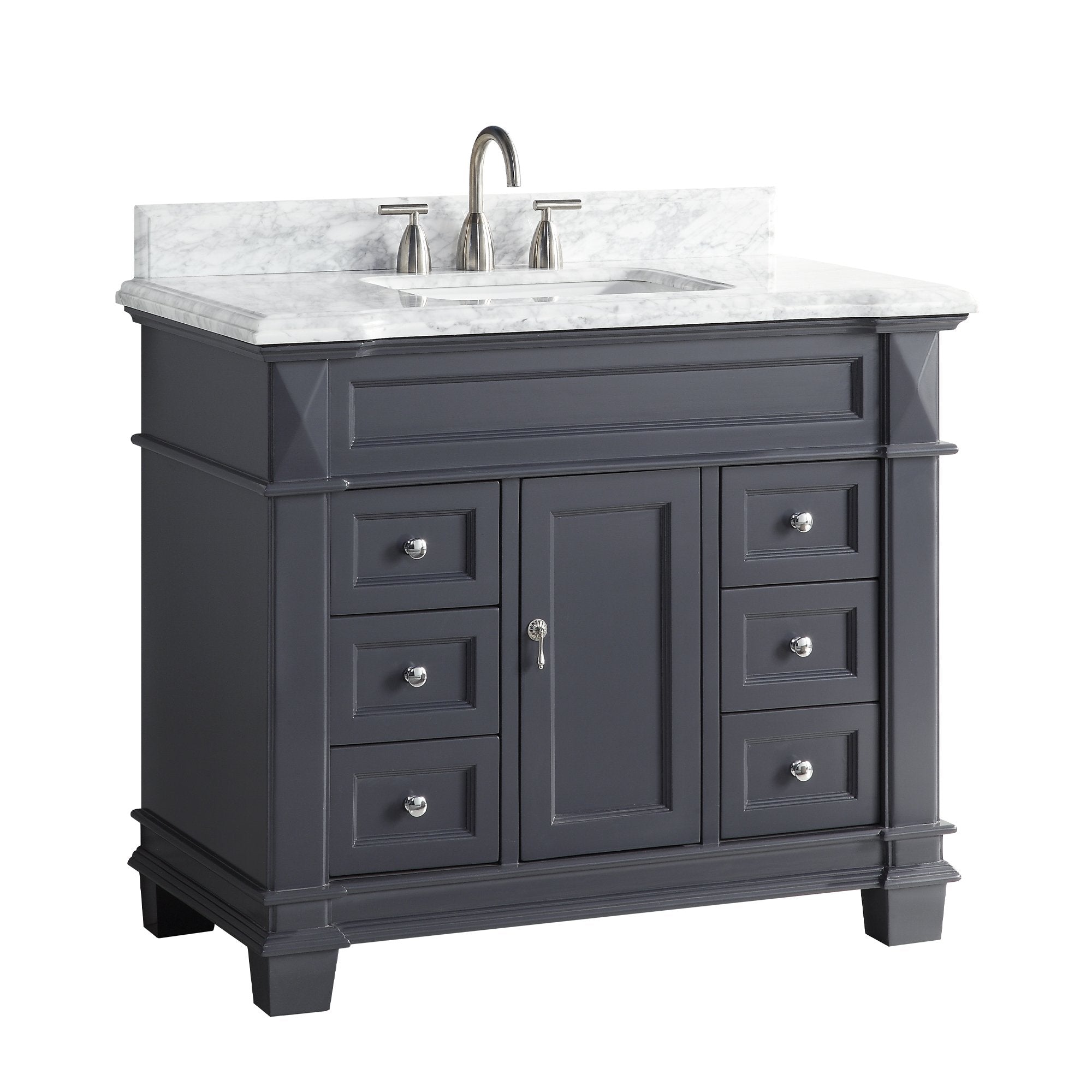 1917 Series 42in. Bathroom Vanity Cabinet Set