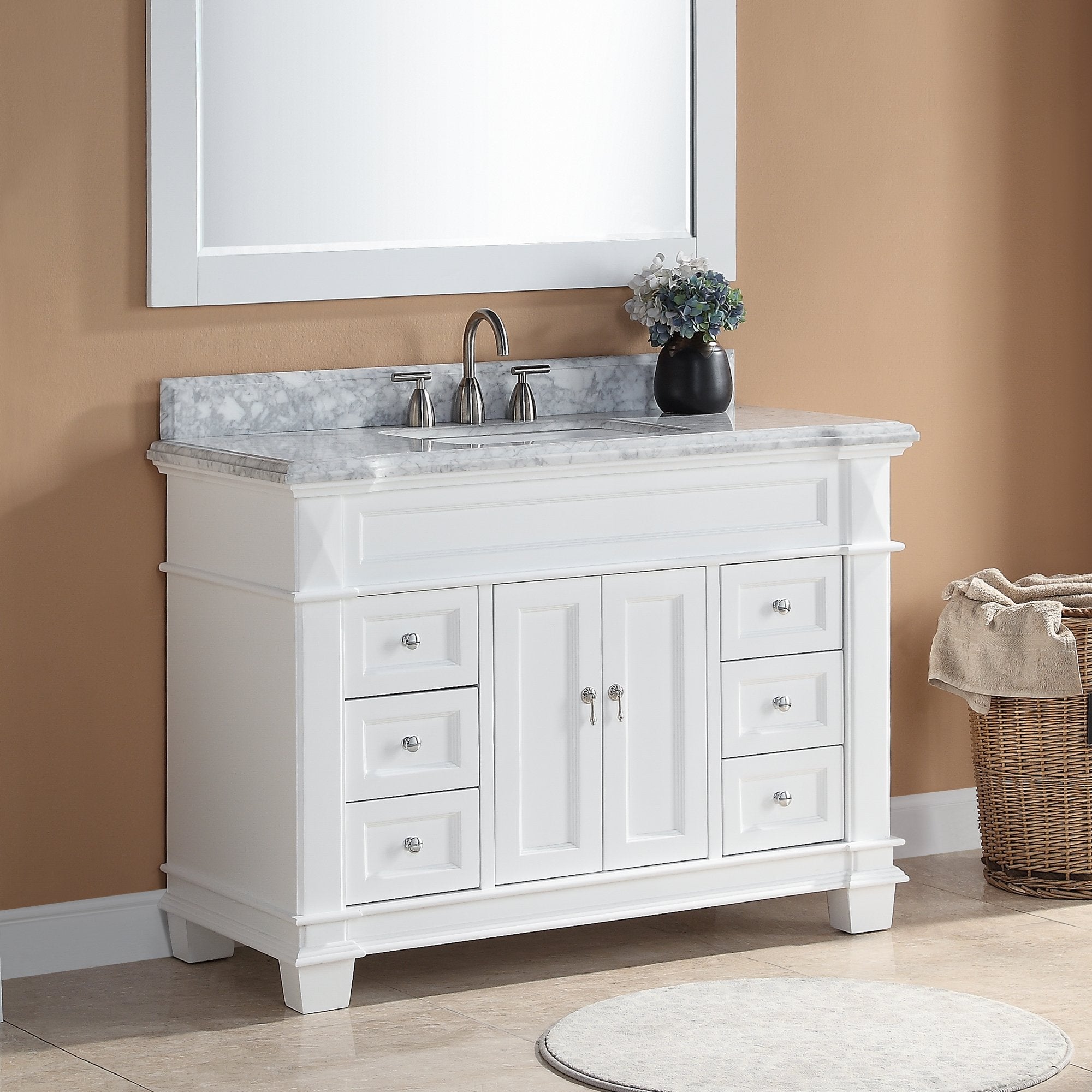 1917 Series 48in. Bathroom Vanity Cabinet Set