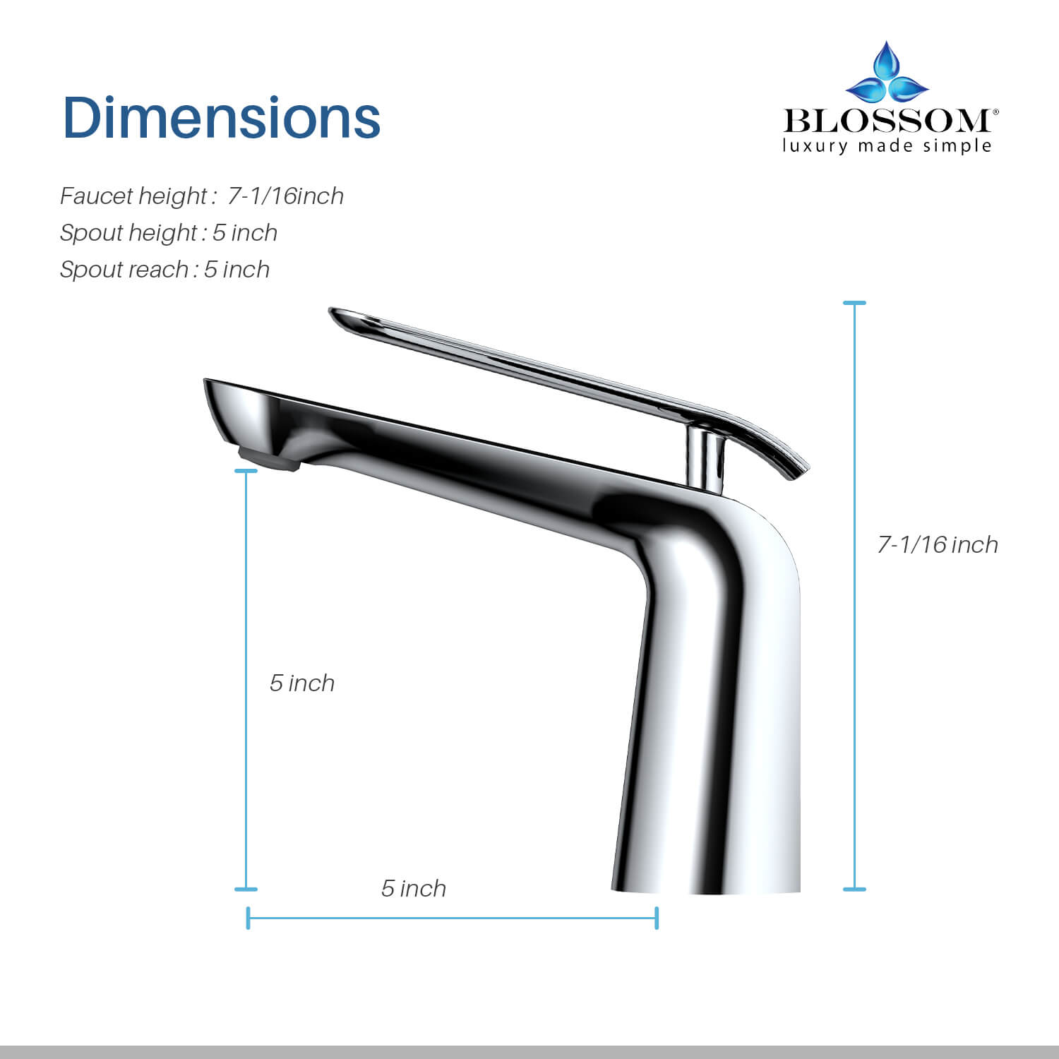 Single Handle Lavatory Faucet – F01 106