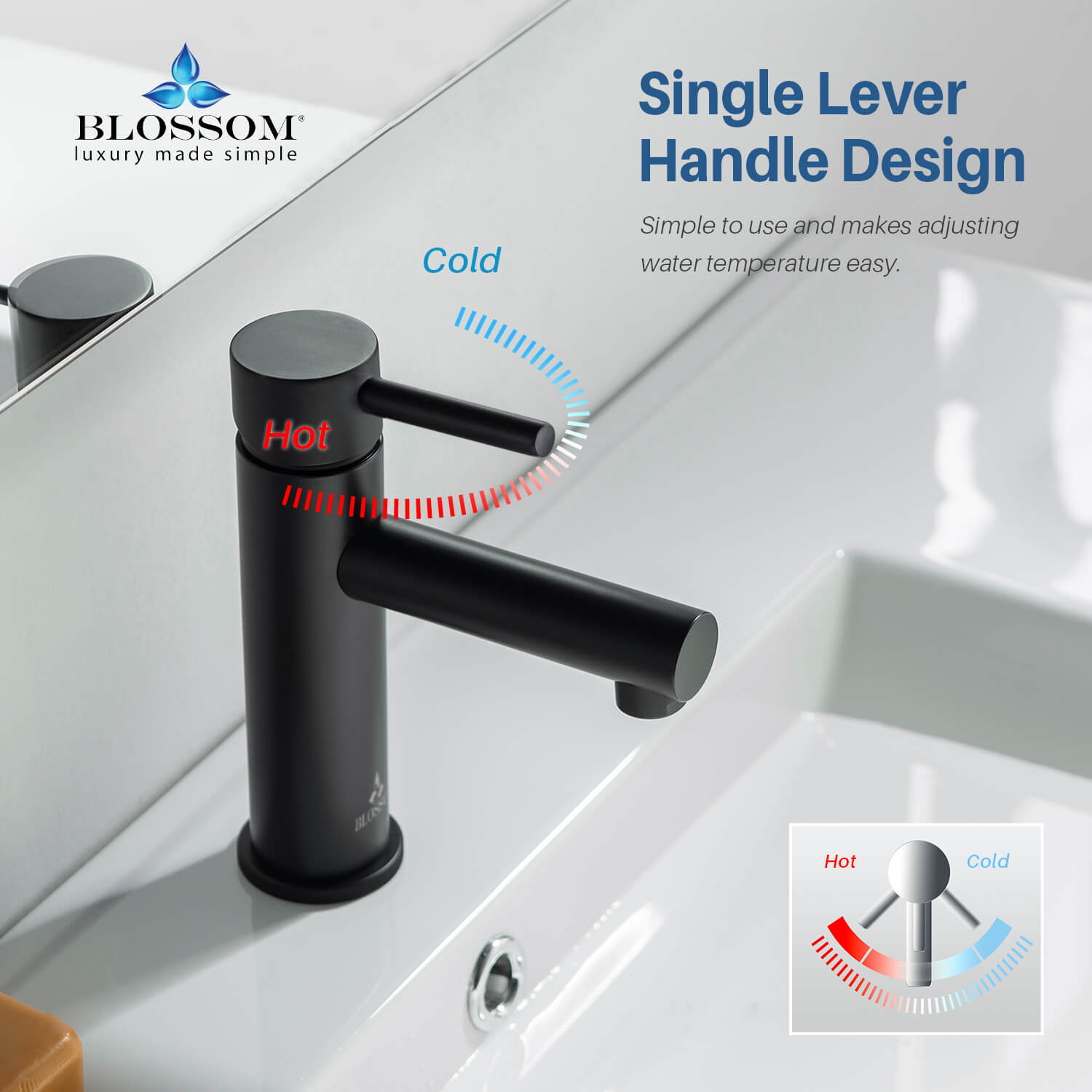 Single Handle Lavatory Faucet – F01 116