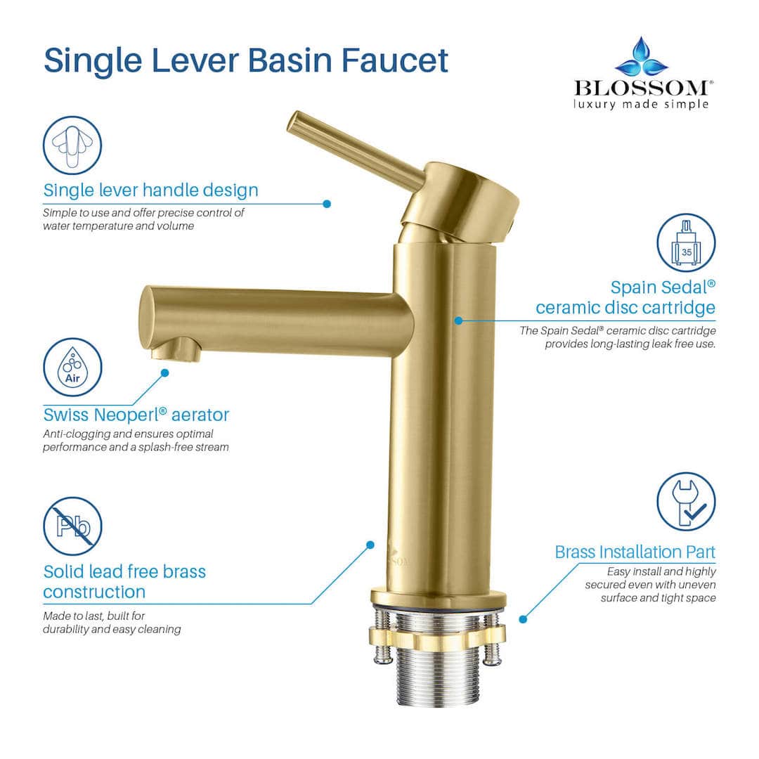 Single Handle Lavatory Faucet – F01 116