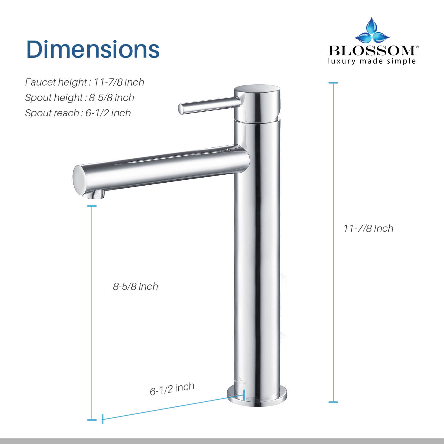 Single Handle Lavatory Faucet – F01 117