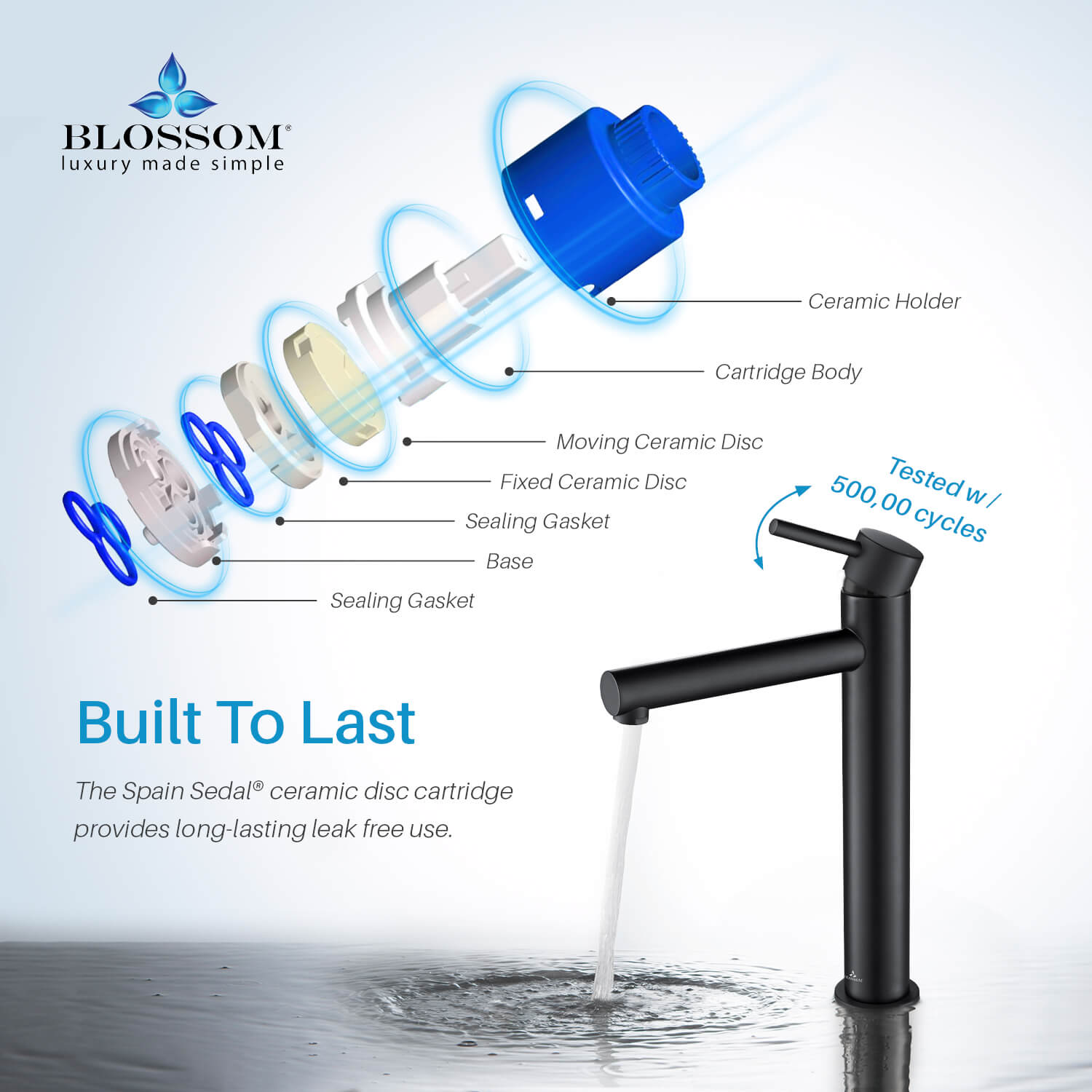 Single Handle Lavatory Faucet – F01 117