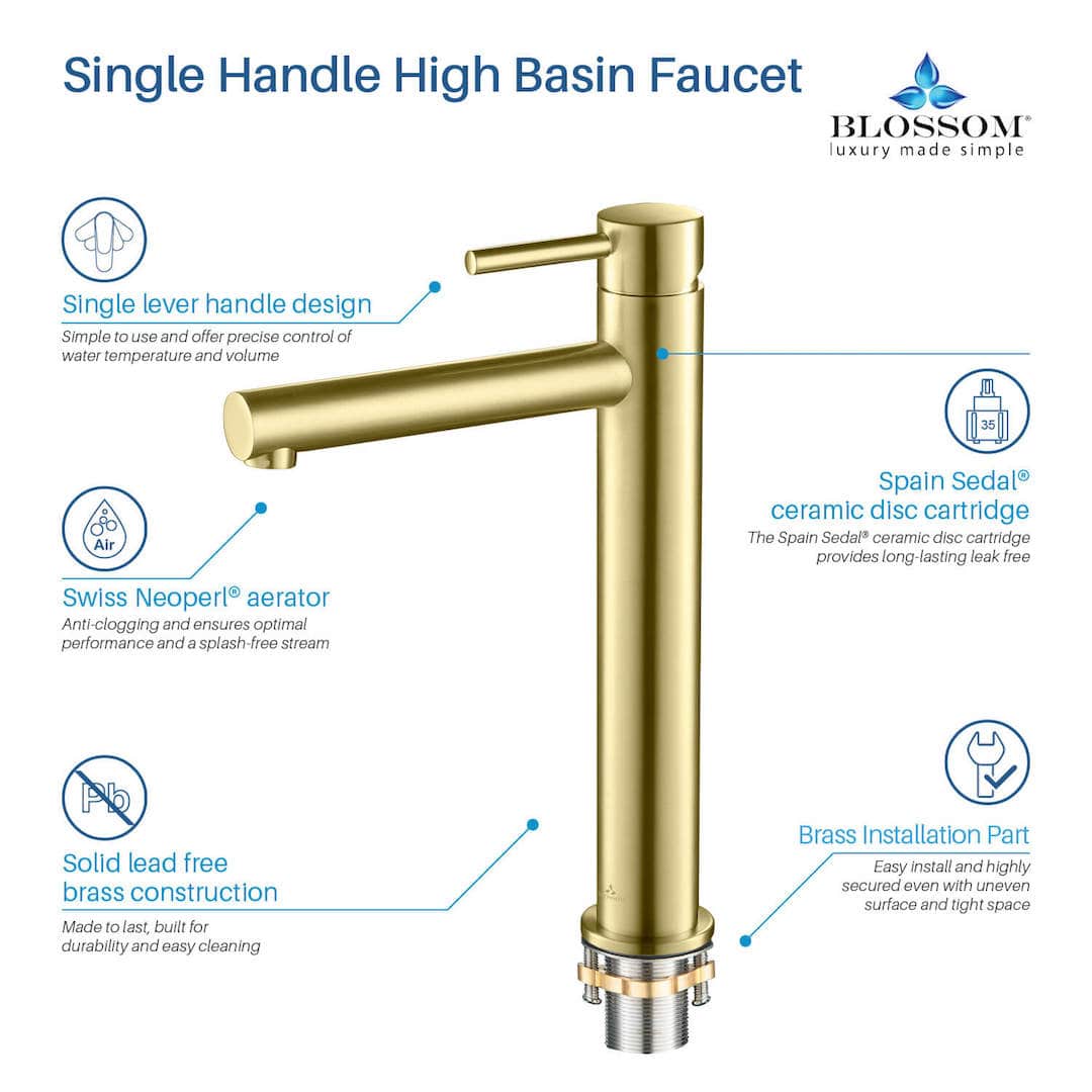 Single Handle Lavatory Faucet – F01 117