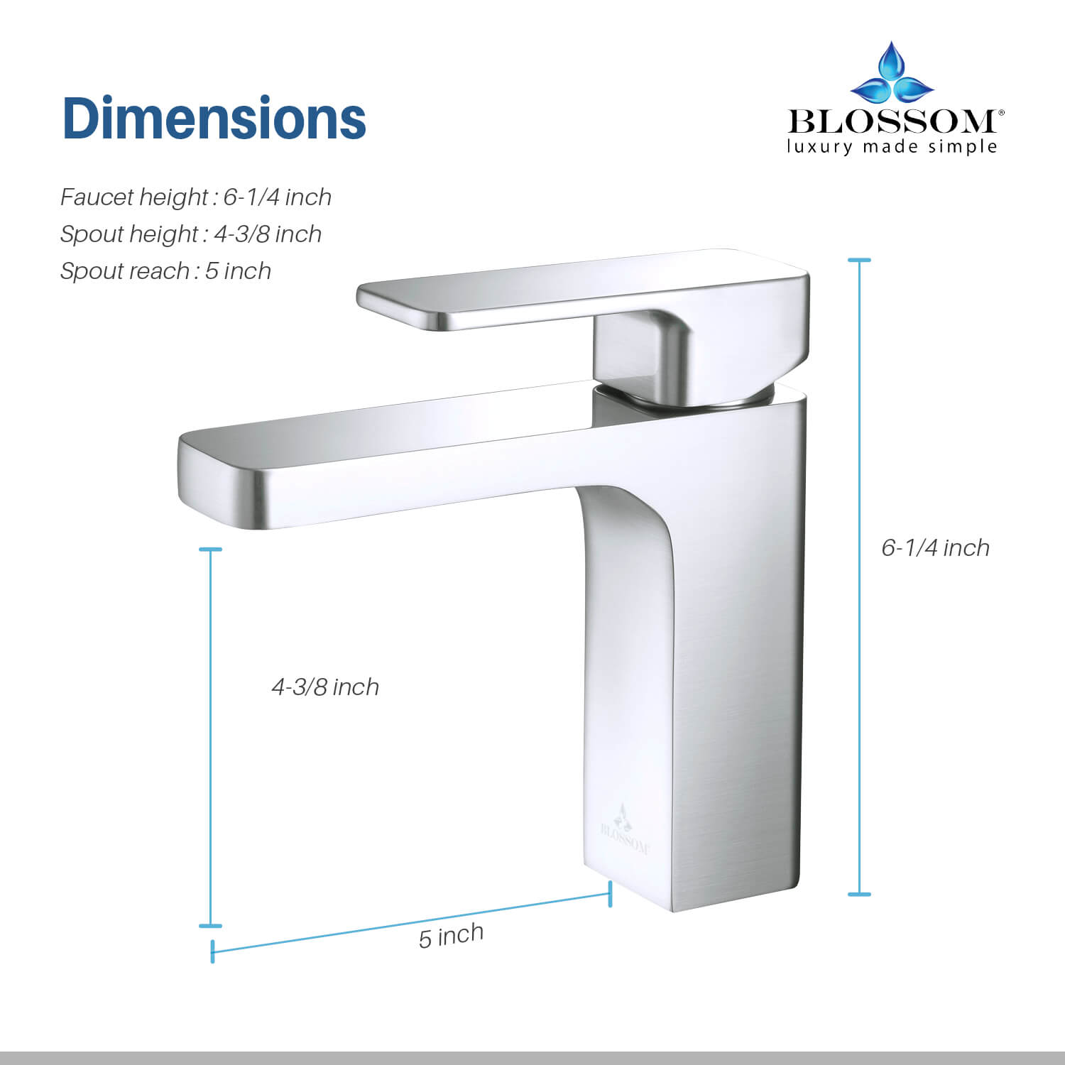 Single Handle Lavatory Faucet – F01 118