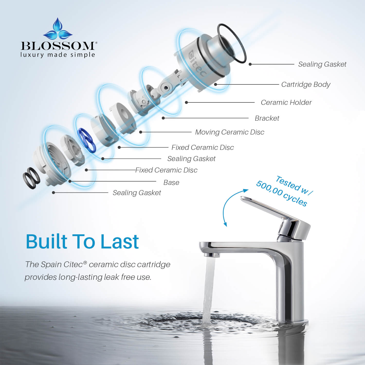 Single Handle Lavatory Faucet – F01 119