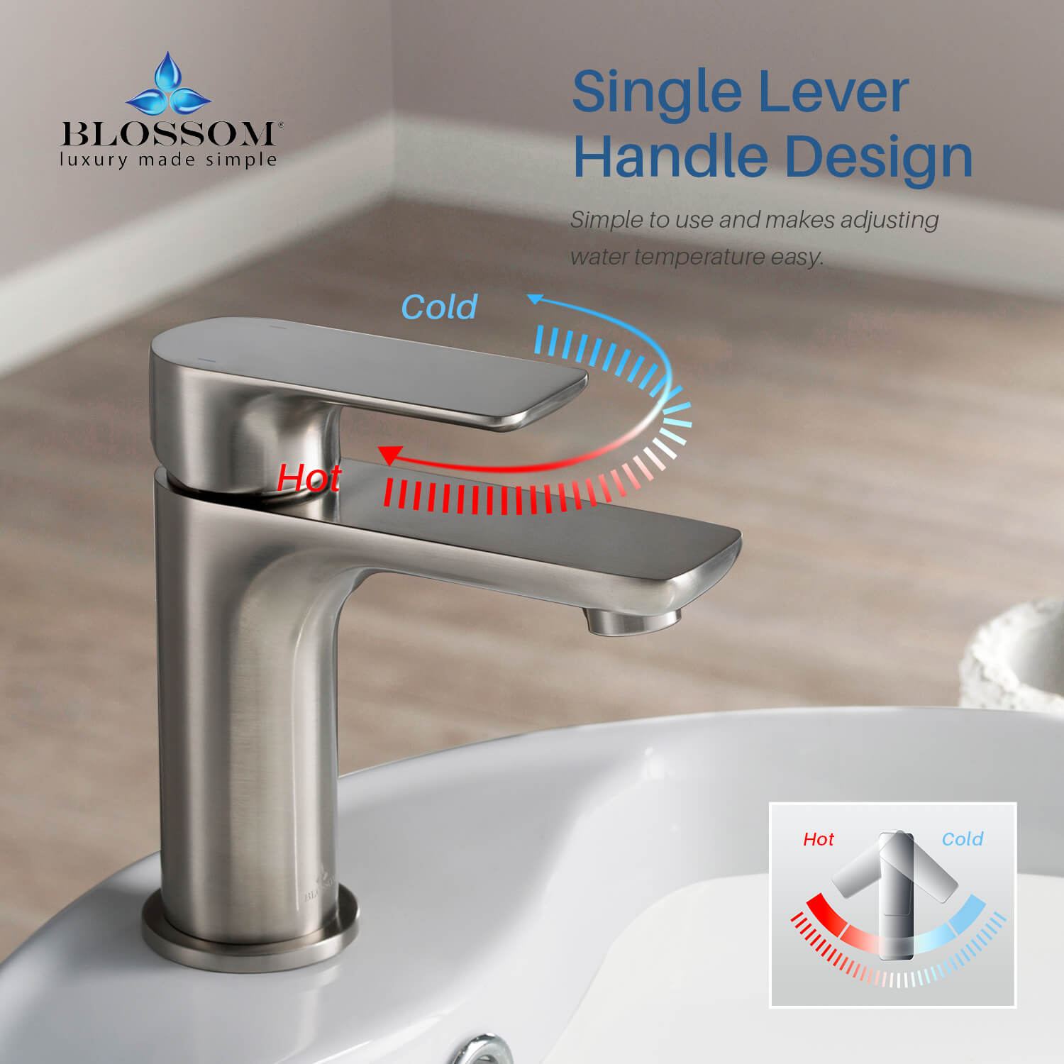 Single Handle Lavatory Faucet – F01 120