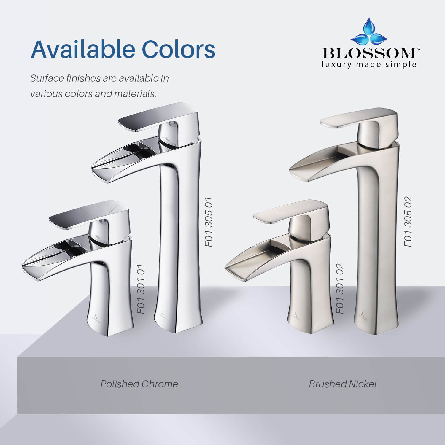 Single Handle Lavatory Faucet – F01 305