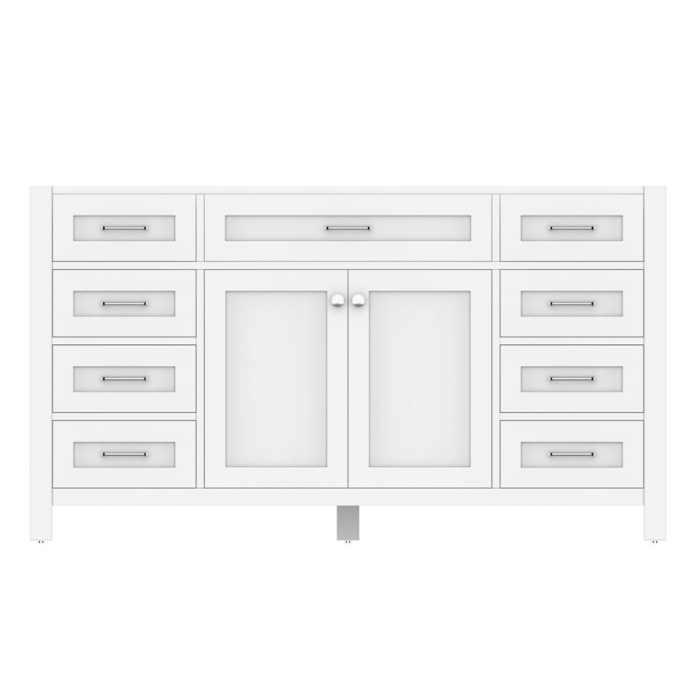 Norwalk 60 inch SINGLE Vanity  with No Top