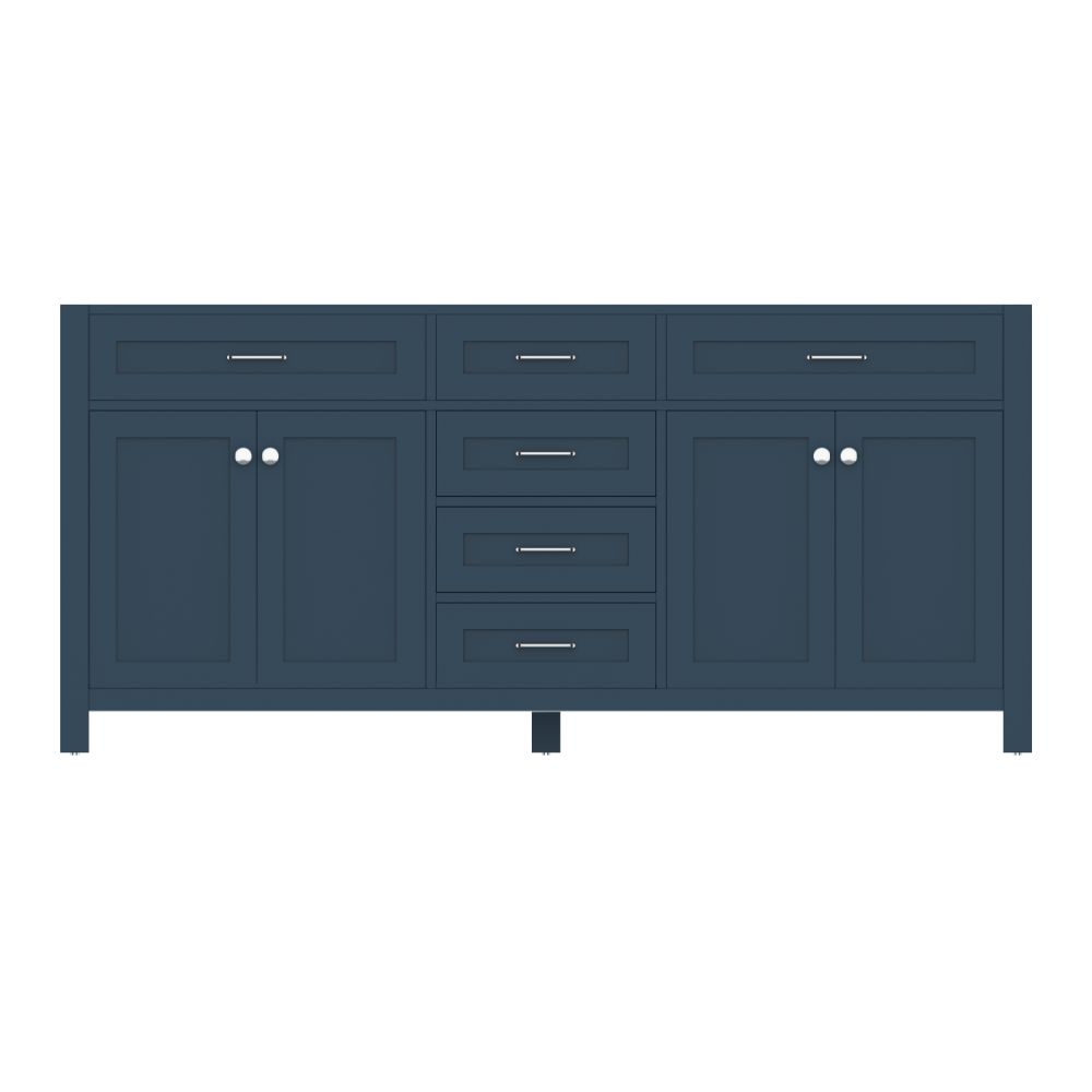 Norwalk 72 inch DOUBLE Vanity with No Top