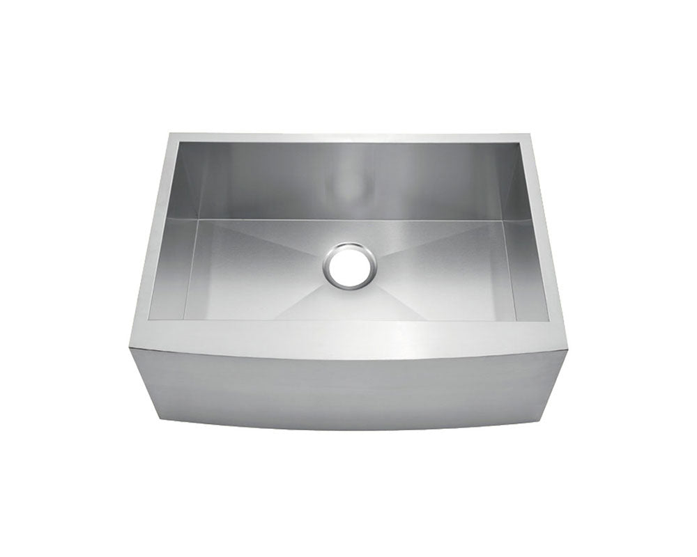 Zero Radius Single Bowl 24‘’ x 20‘’ Apron Sink KSF242010S