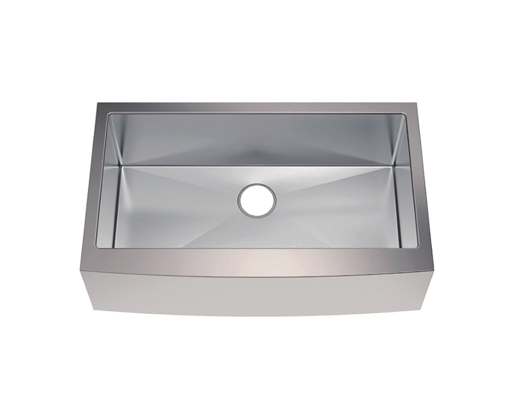 Finger Radius Single Bowl 30'' x 20'' Apron Sink  KSF302010L