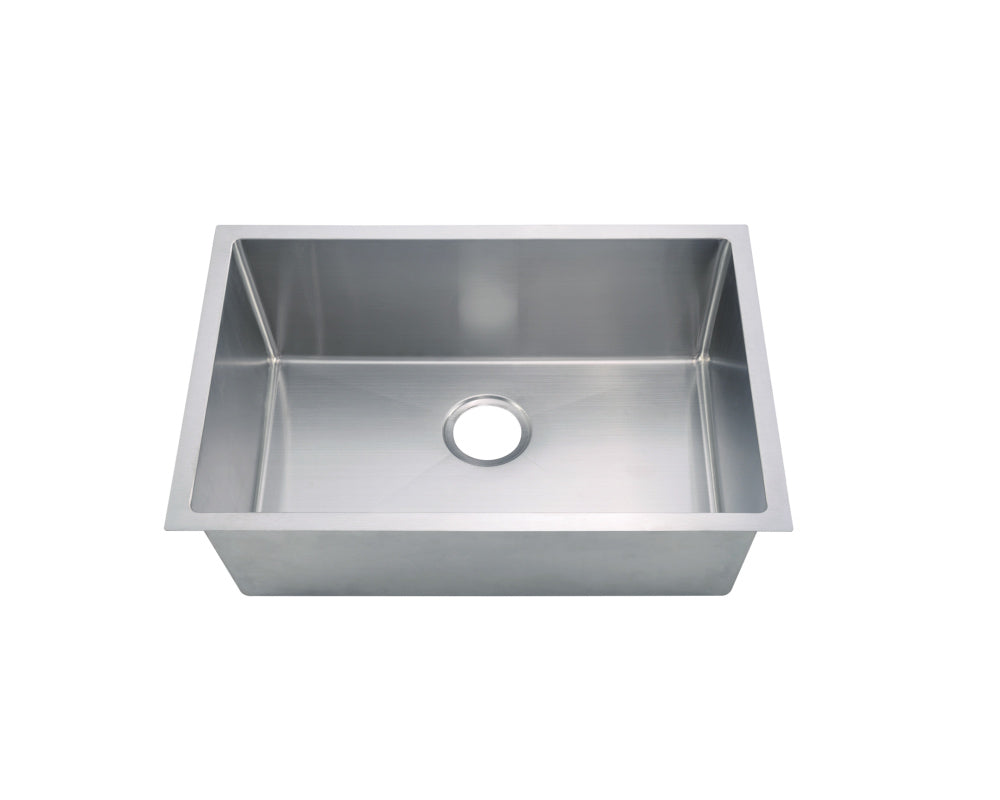 Finger Radius Under-Mount 27''x 18'' Single Bowl Sink  KSH27189L