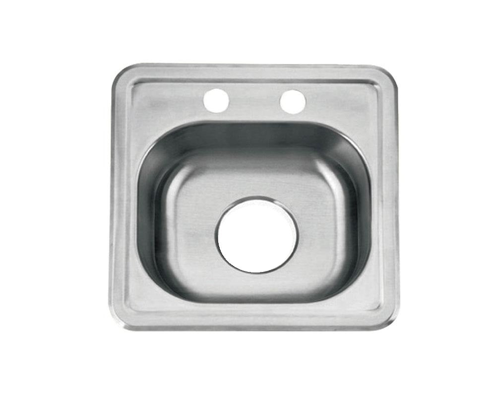 Top-Mount 15'' x 15'' Single Bowl Bar Sink  KST15156