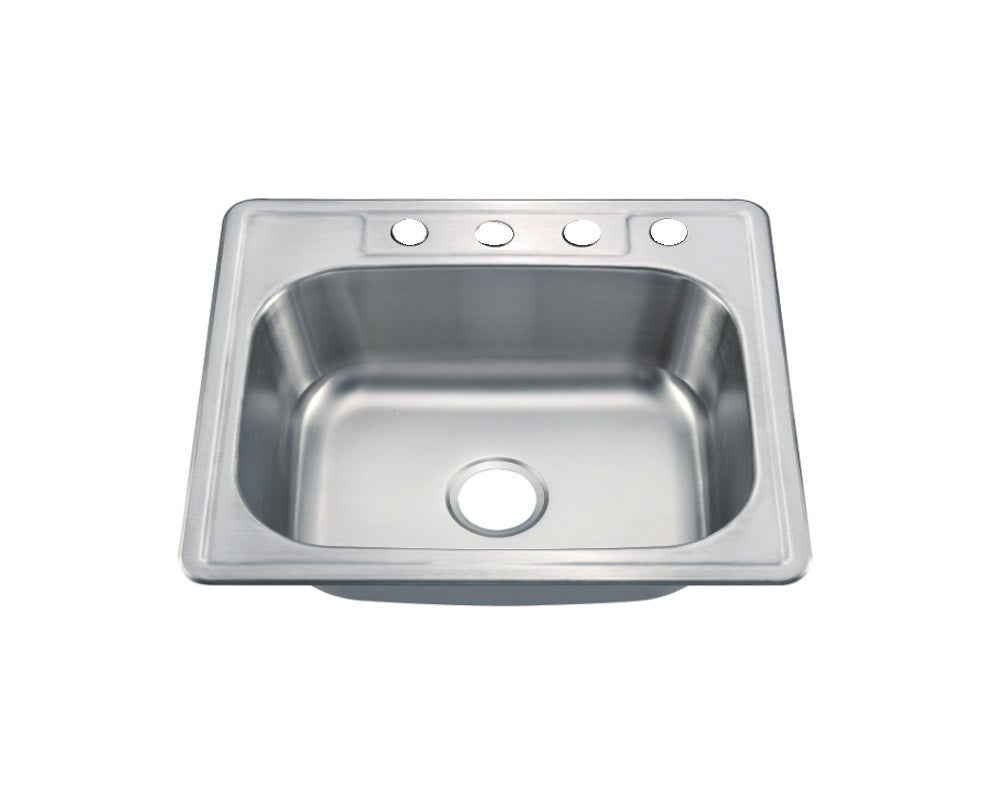 Top-Mount 25'' x 22'' Single Bowl Sink  KST25227