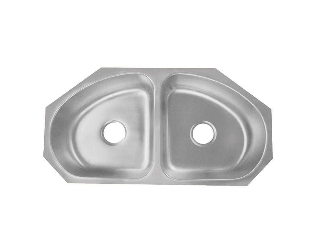 Under Mount Double Bowl Sink 36'' x 19'' x 10'' KSU361910D