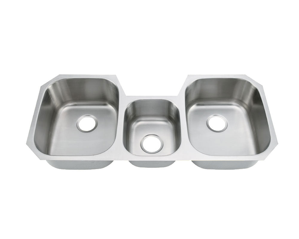 Under Mount Triple Bowl Sink 46'' x 21'' x 9'' KSU4621TR