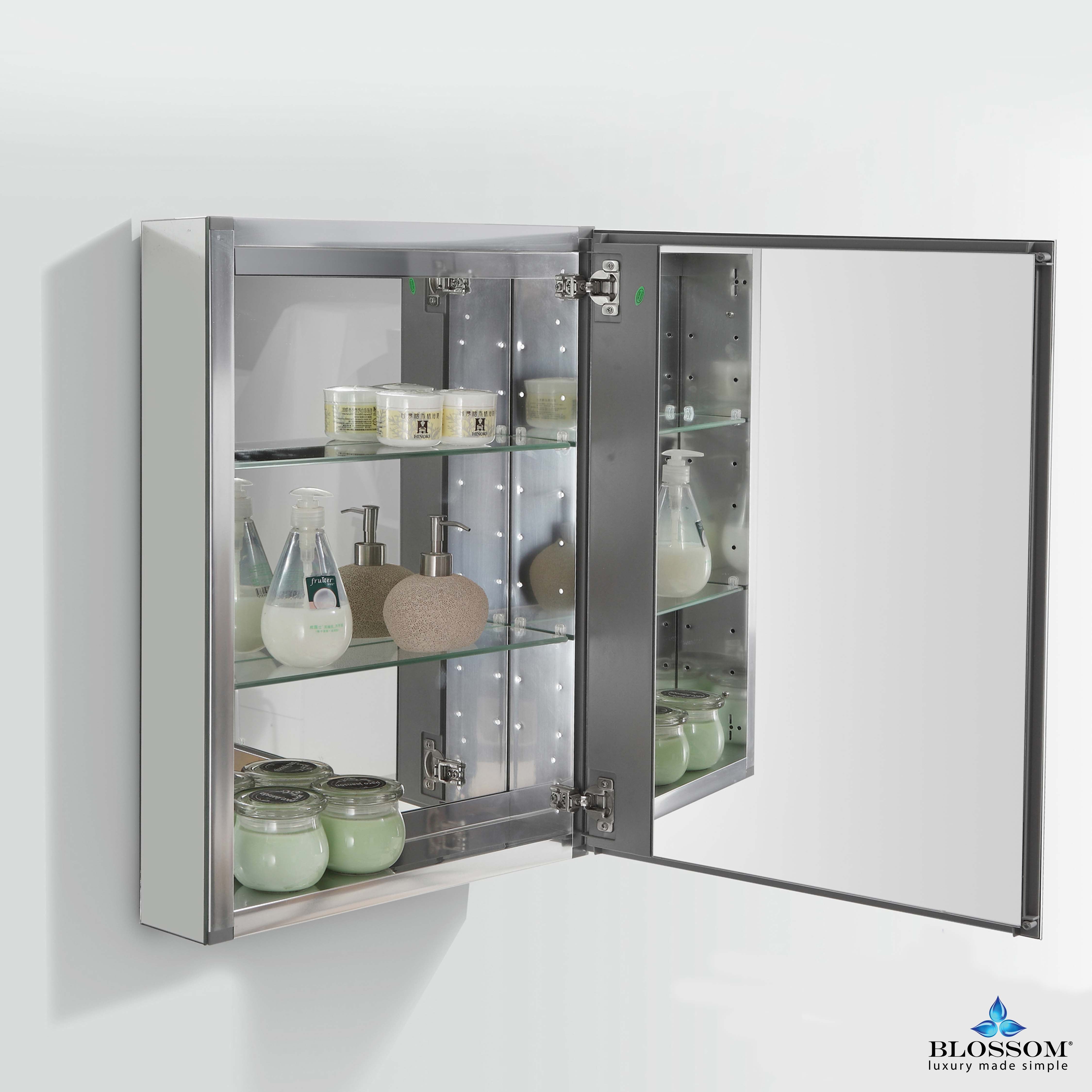 20″ Aluminum Medicine Cabinet with Mirror – MC7 2026