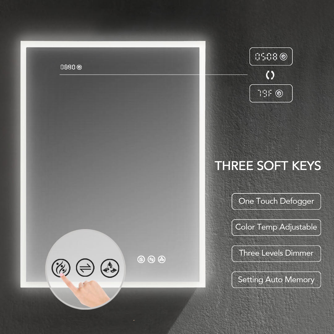 Sirius – 24 Inches LED Medicine Cabinet