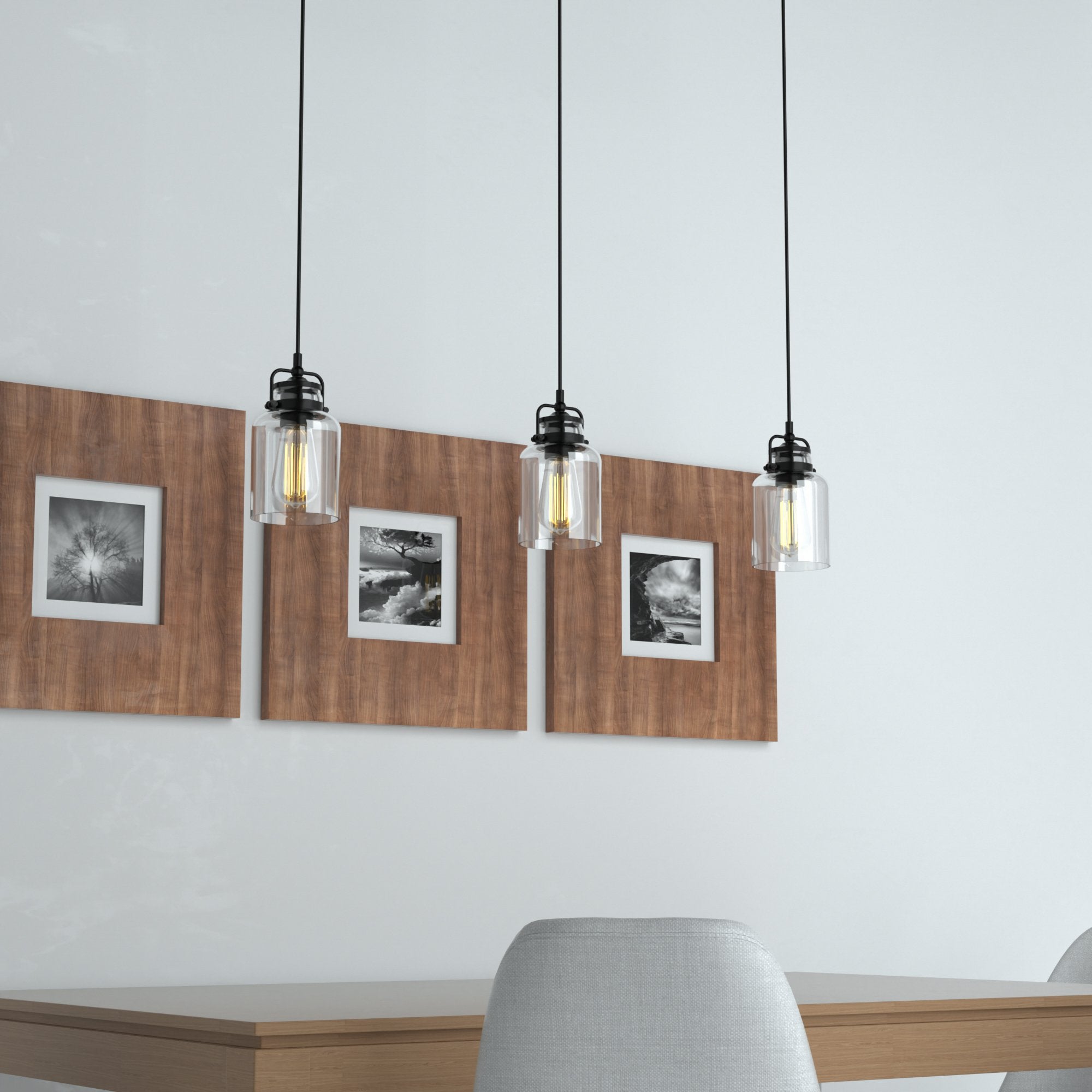 1-Light Dimmable LED Pendant Light PL0001