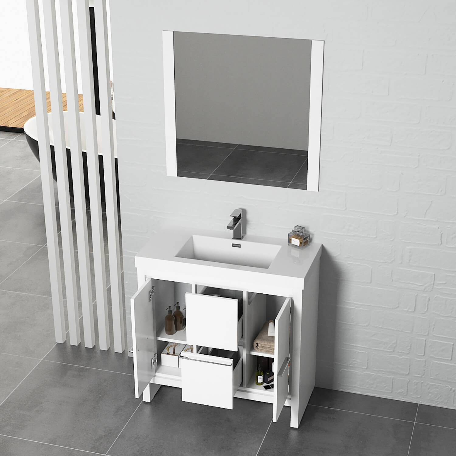 Milan 36 Inch Vanity - ezkitchenbath