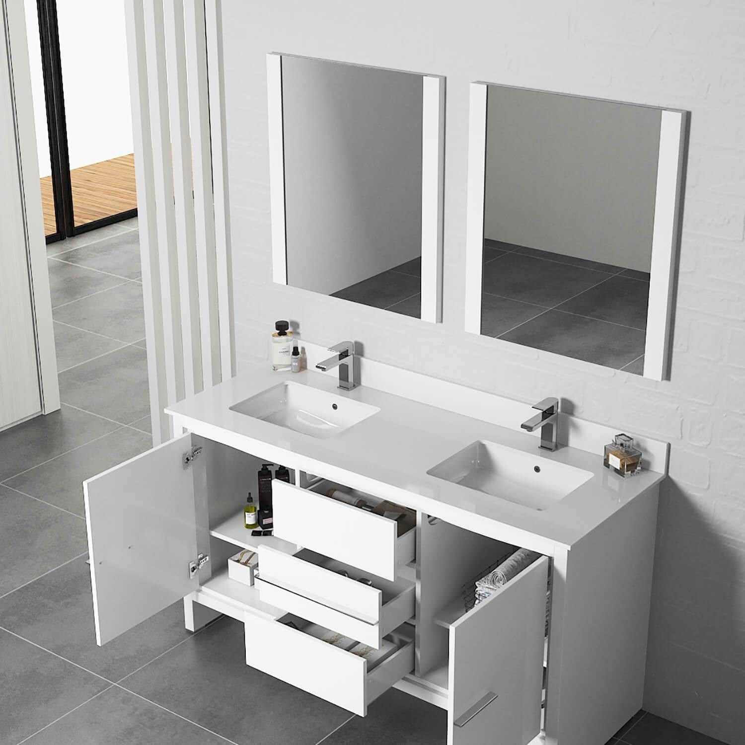 Milan 60 Inch Vanity - ezkitchenbath