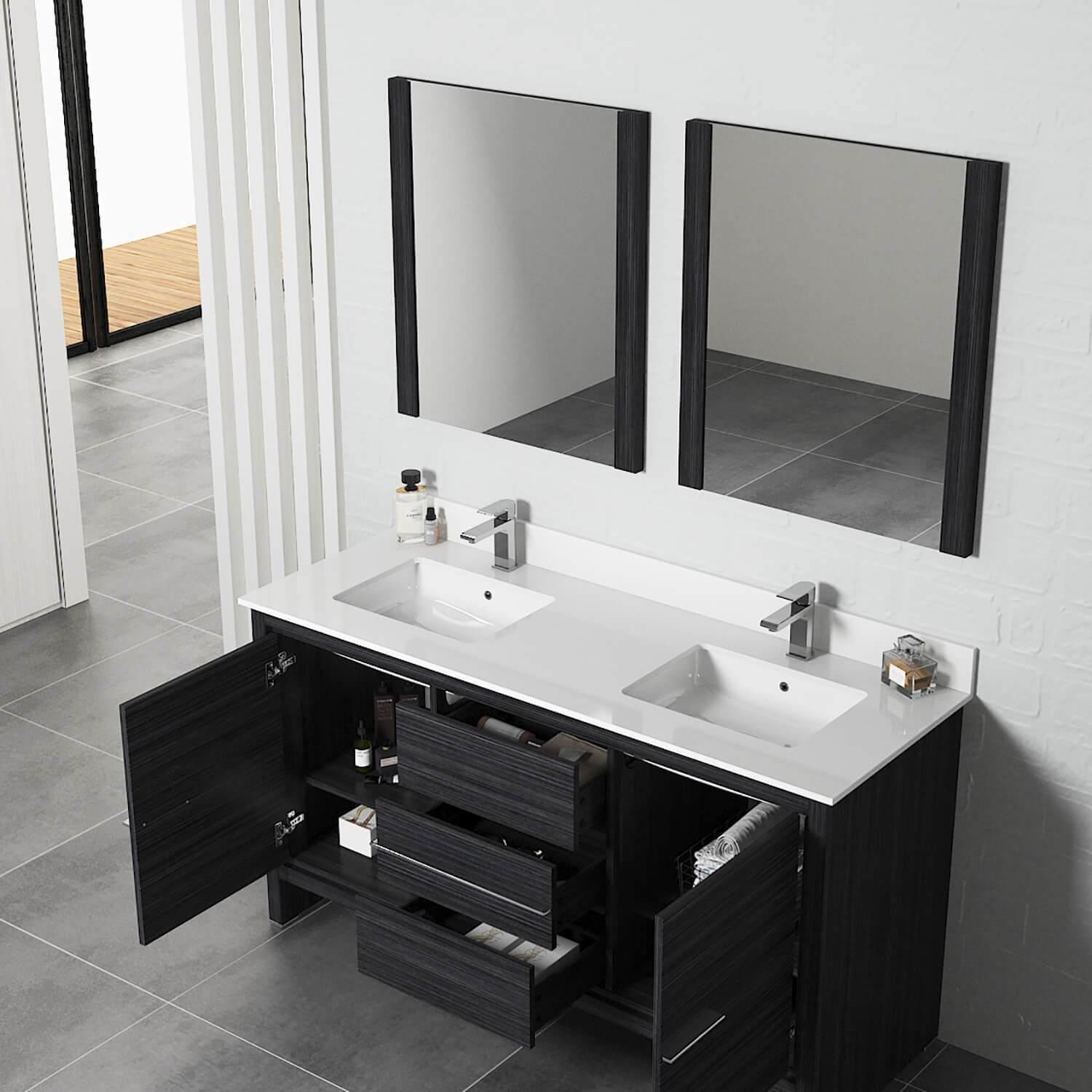 Milan 60 Inch Vanity - ezkitchenbath