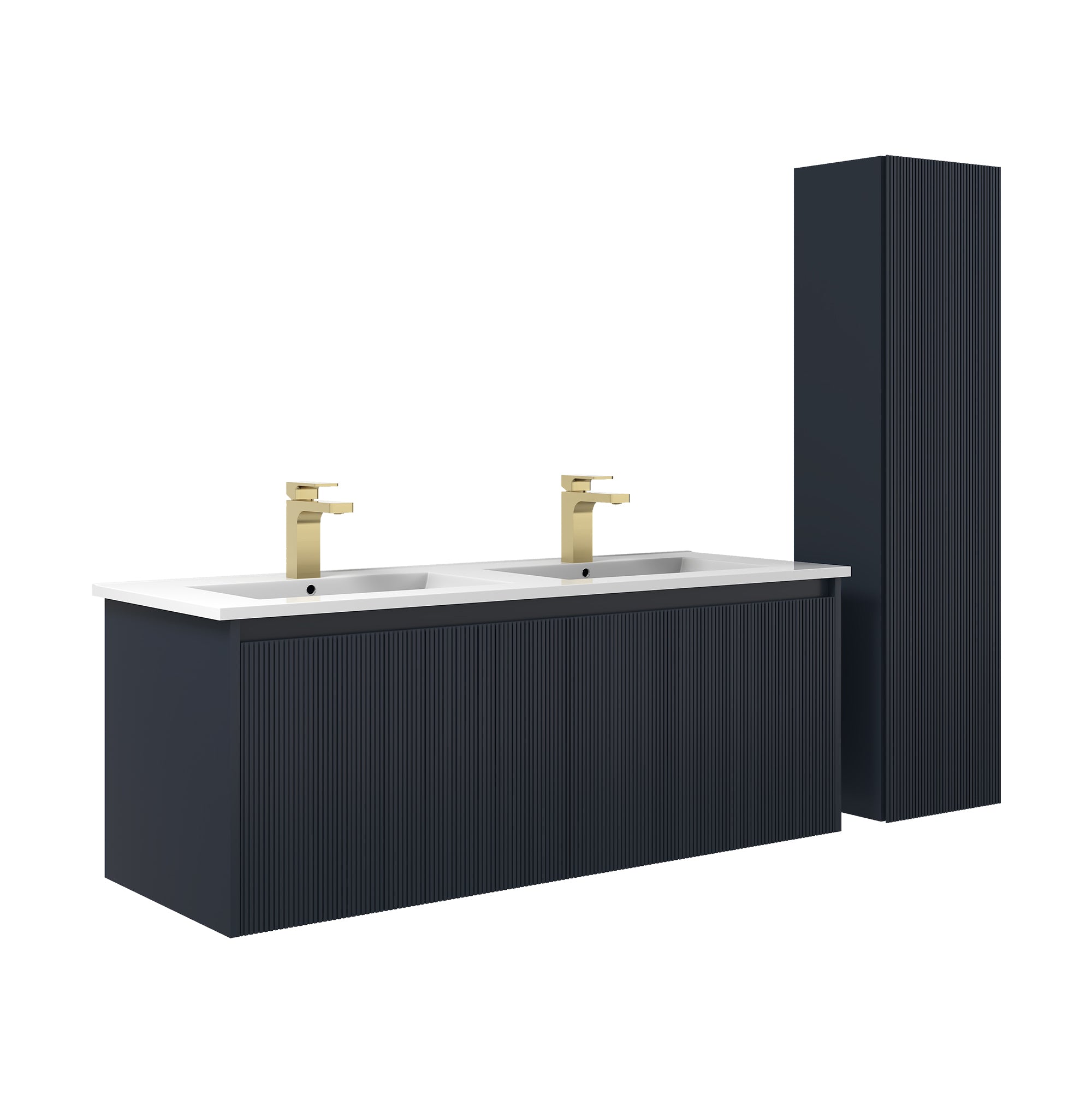 Positano 48'' Double Vanity✔️Base Cabinet Only