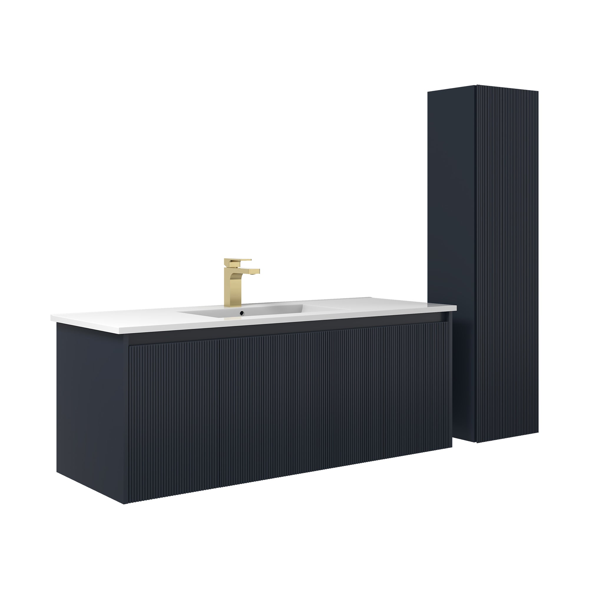 Positano 48'' Single Vanity ✔️Base Cabinet Only