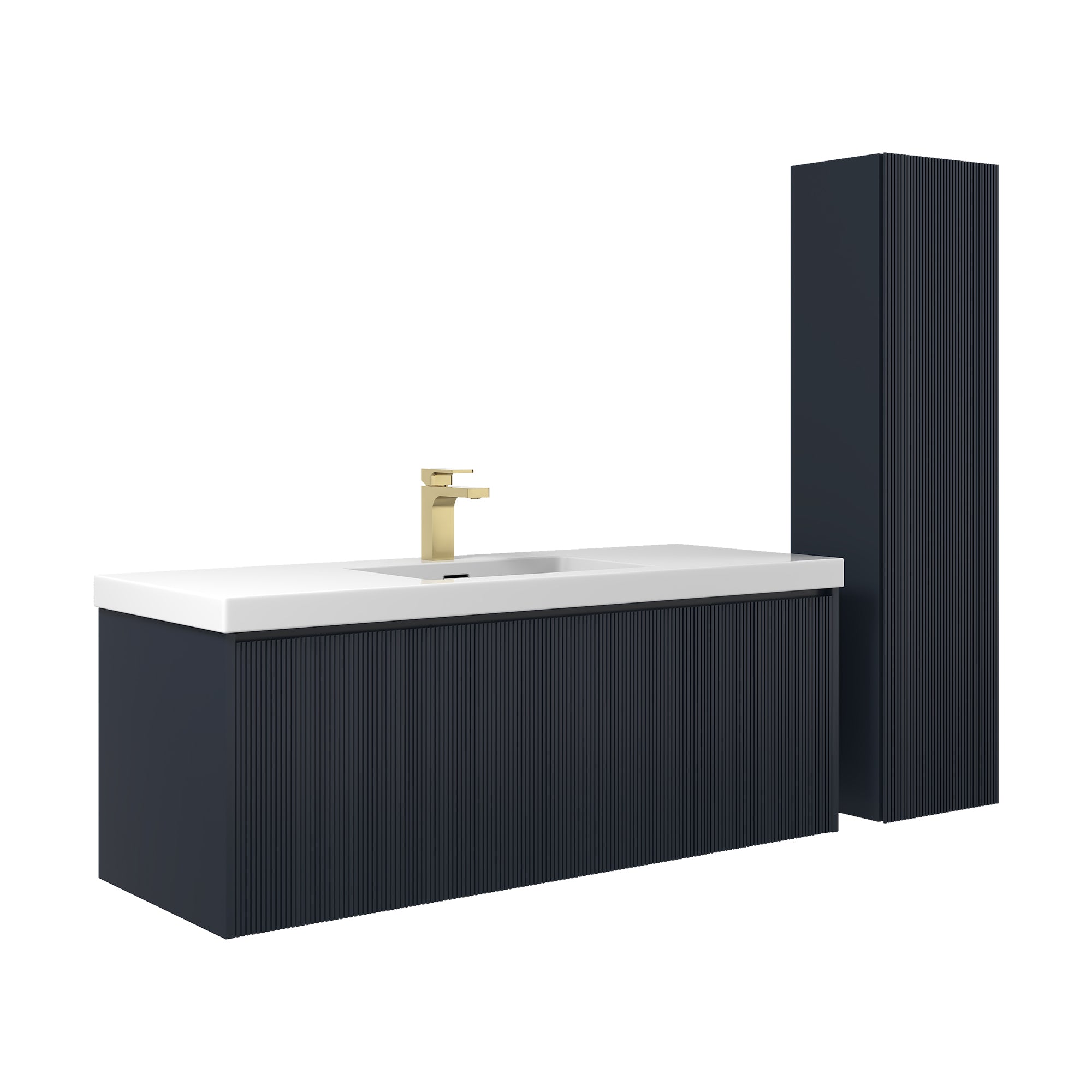 Positano 48'' Single Vanity ✔️Base Cabinet Only