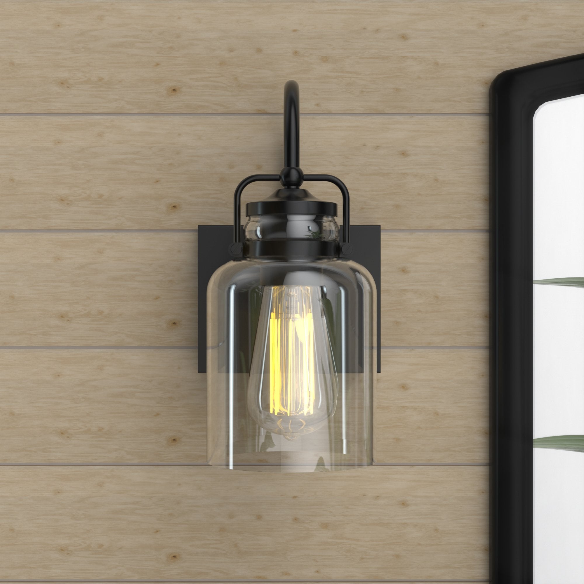 1-Light Dimmable LED Wall Sconce WL0004