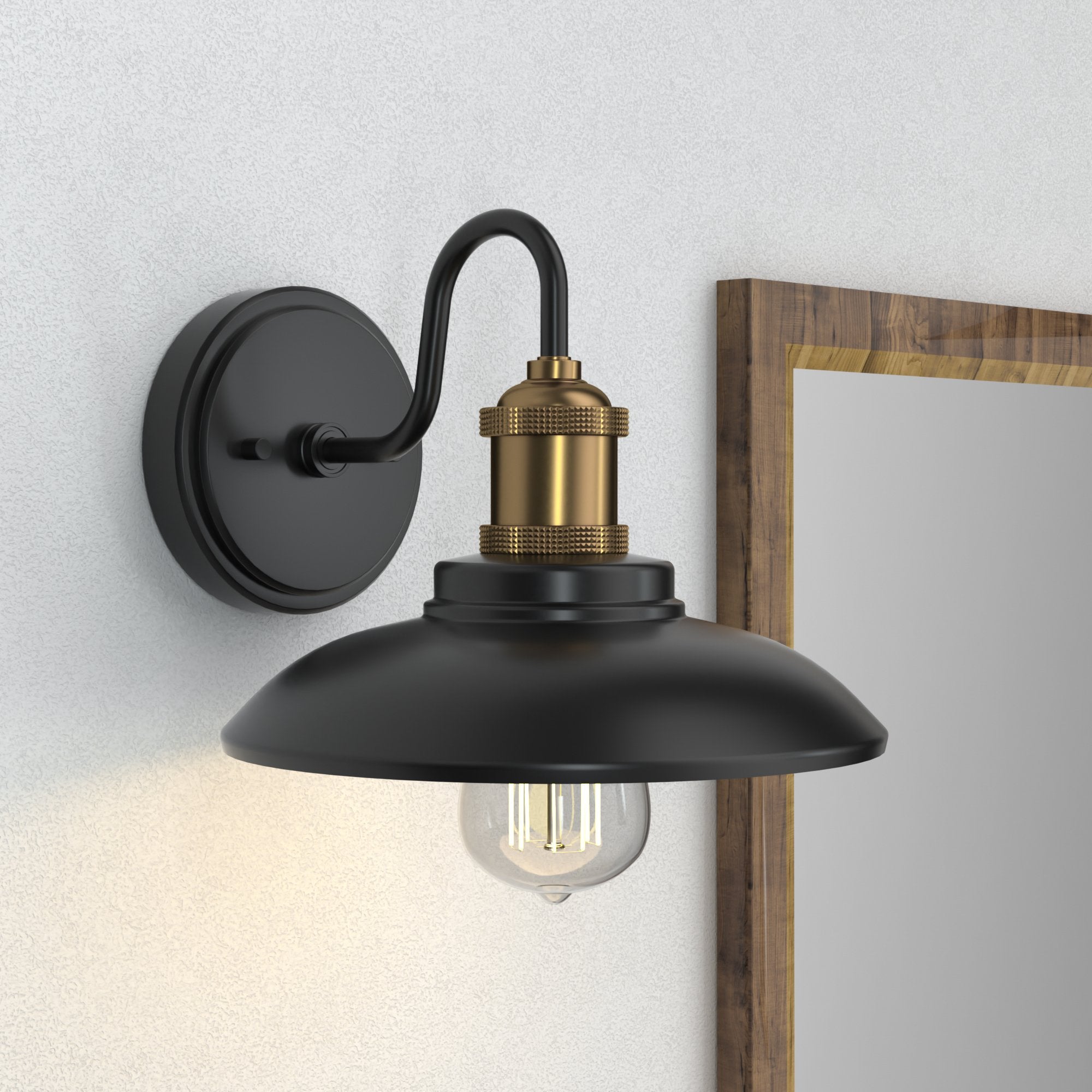 1-Light Dimmable LED Wall Sconce WL0009