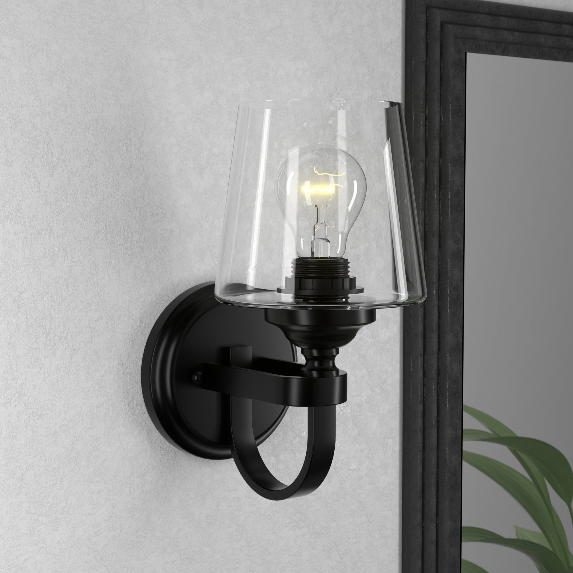 1-Light Dimmable LED Wall Sconce WL0010